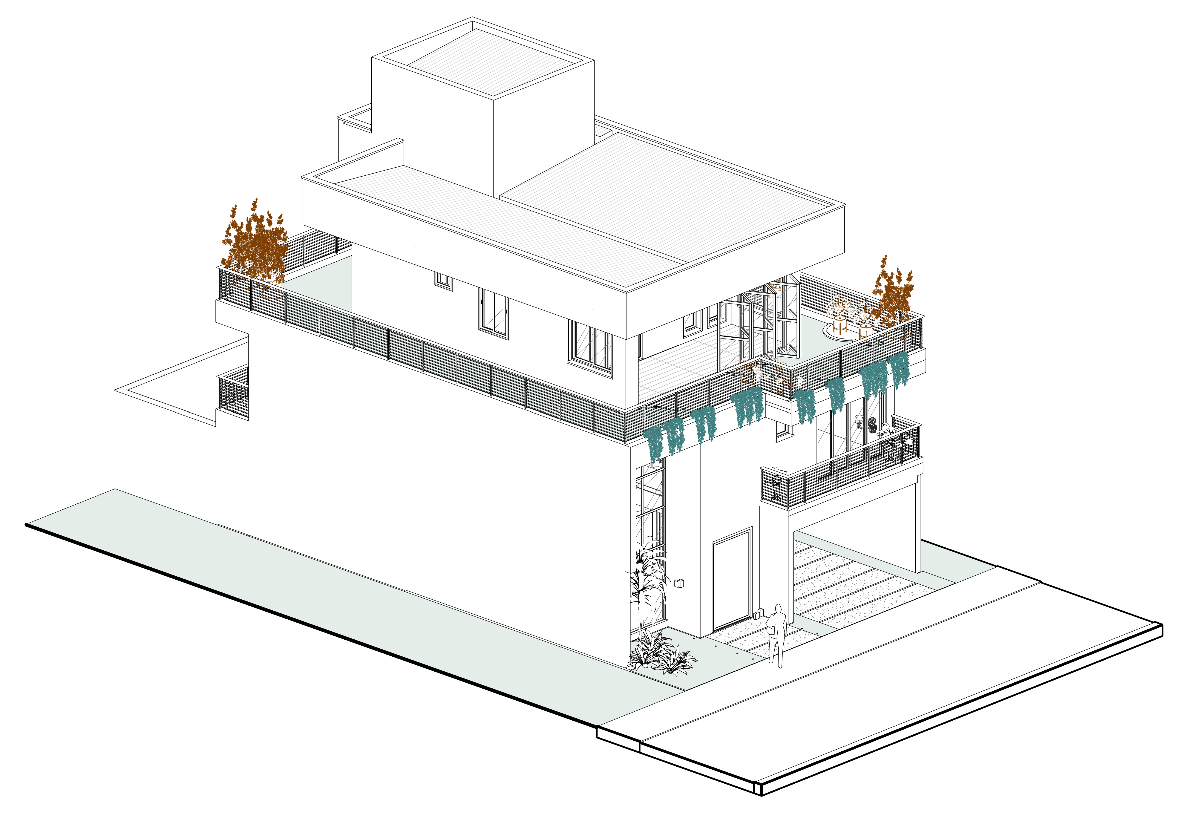 Residencial — fachada alternativa